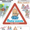 CADOX Autocollant Bébé à bord - Garà§on