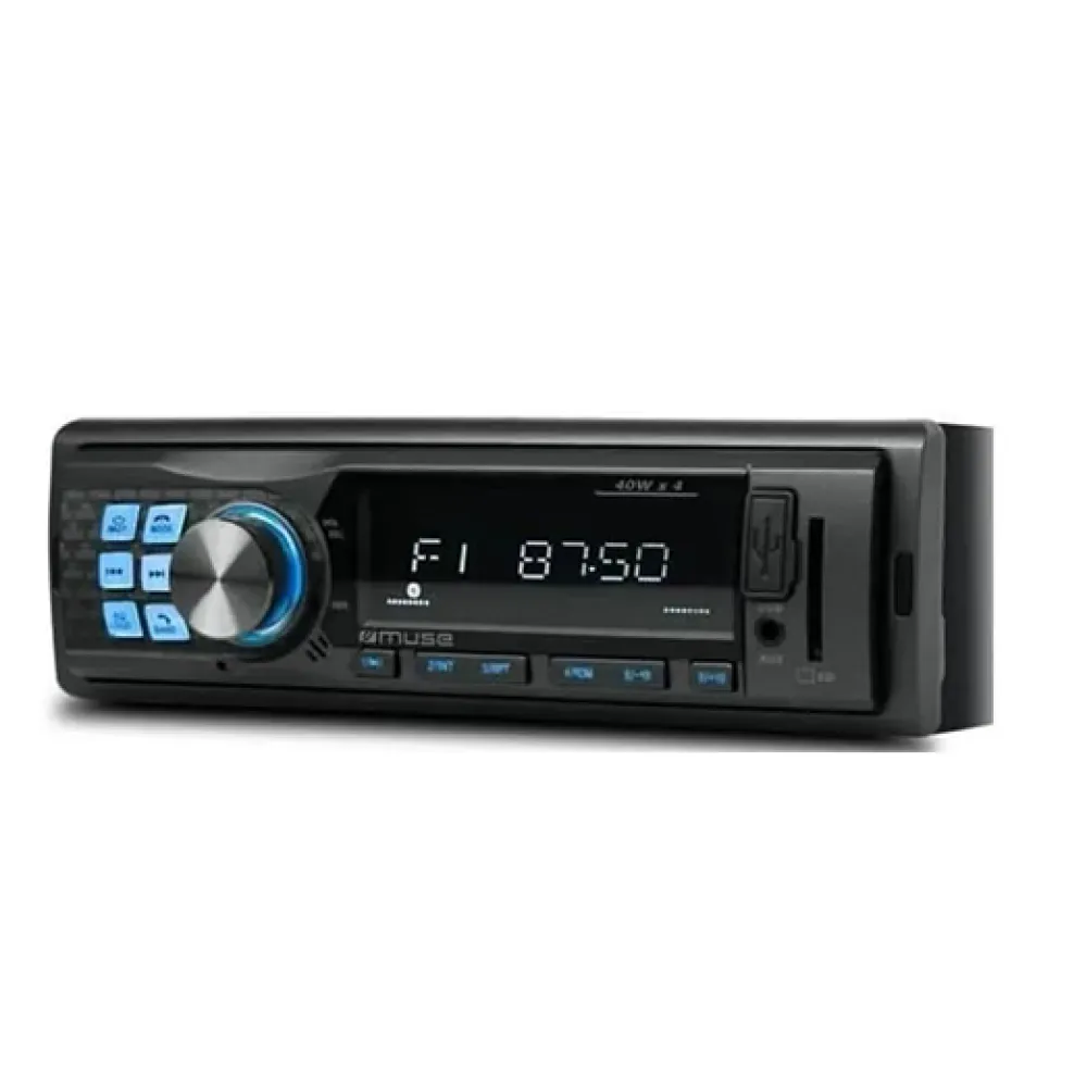 MUSE Autoradio M-195 BT Bluetooth - USB-SD - MP3 - Puissance 4 x 40W -