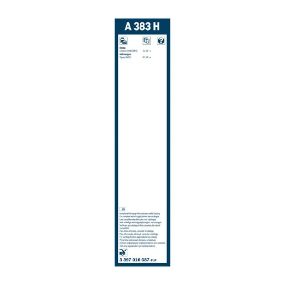 BOSCH BALAI D'ESSUIE GLACE ARRIERE A383H X1