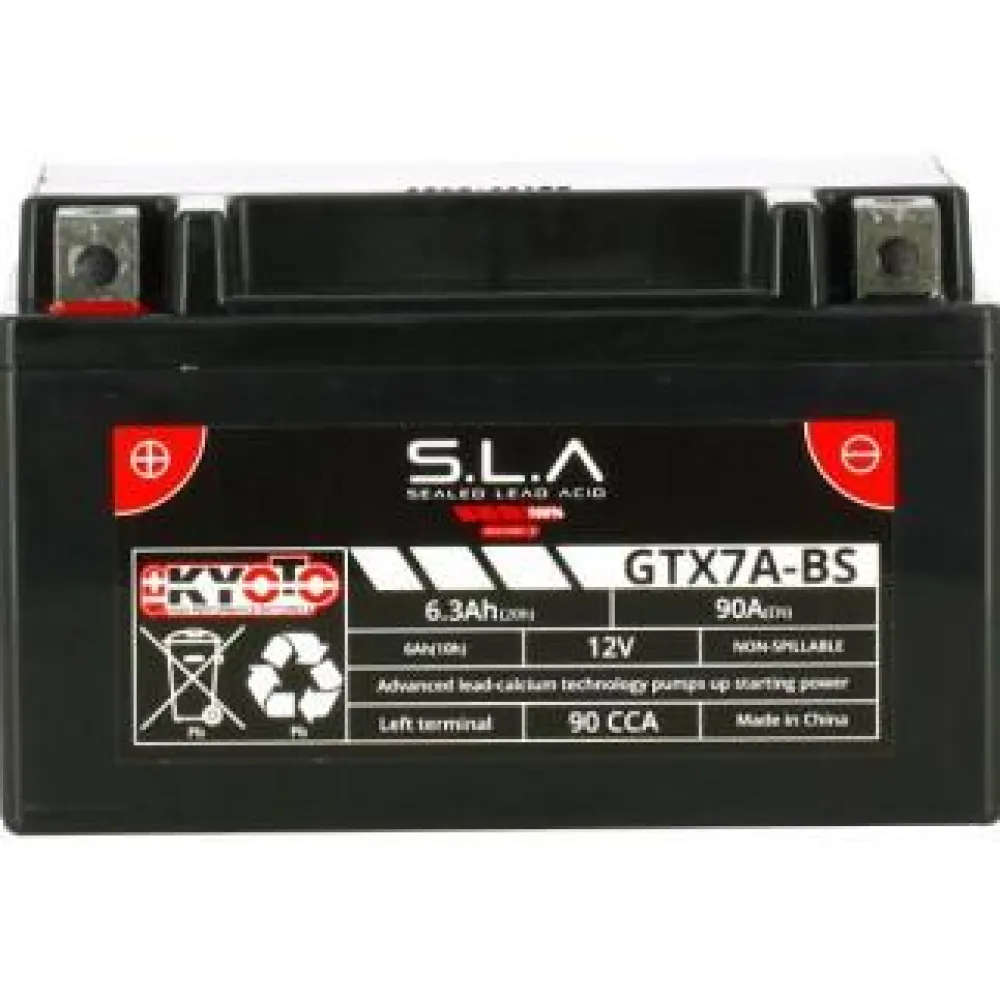 KYOTO Batterie moto ( TX7A-BS - SLA AGM) -