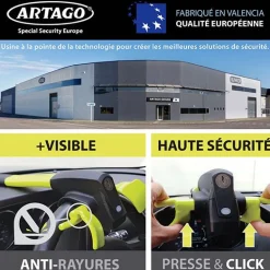 ARTAGO Bloque volant et alarme intelligente -