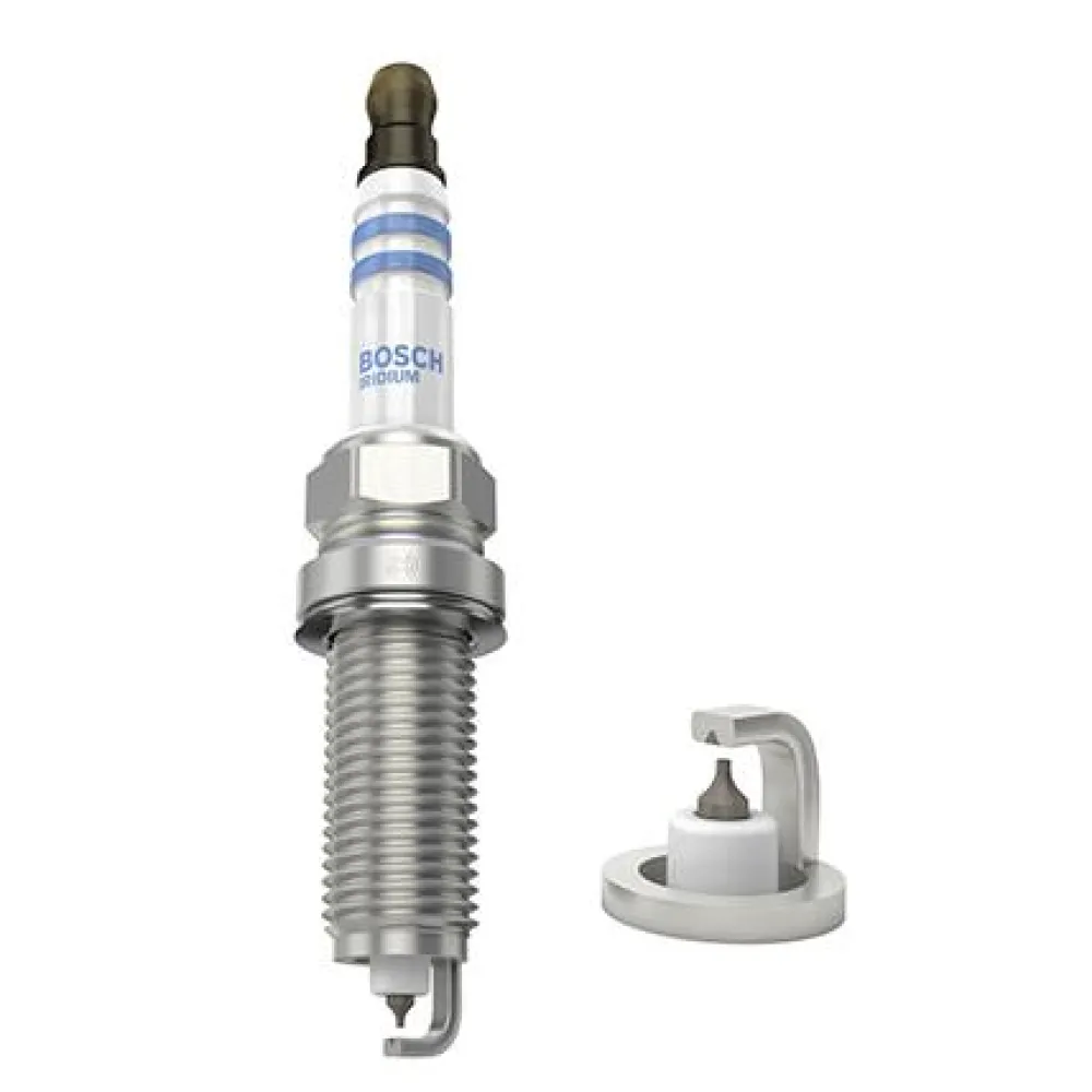 BOSCH VR7SI332S (N64) - Bougie d'allumage Double Iridium - Jeu de 4