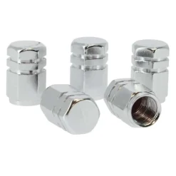 SUMEX BOUCHONS DE VALVES ARGENT 5 PIÈCES