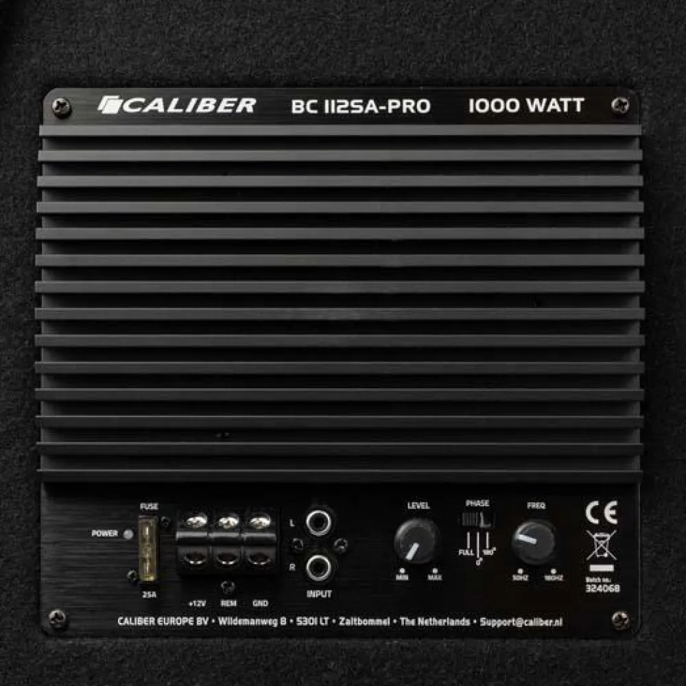 CALIBER CAISSON DE BASSES AMPLIFIE BC112SA-PRO -
