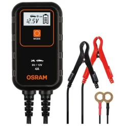 AUTOBACS Chargeur Batterie Hiver 12 volts 4A - OSRAM