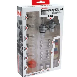 EVO Coffret 16 ampoules H4 + 12 fusibles -
