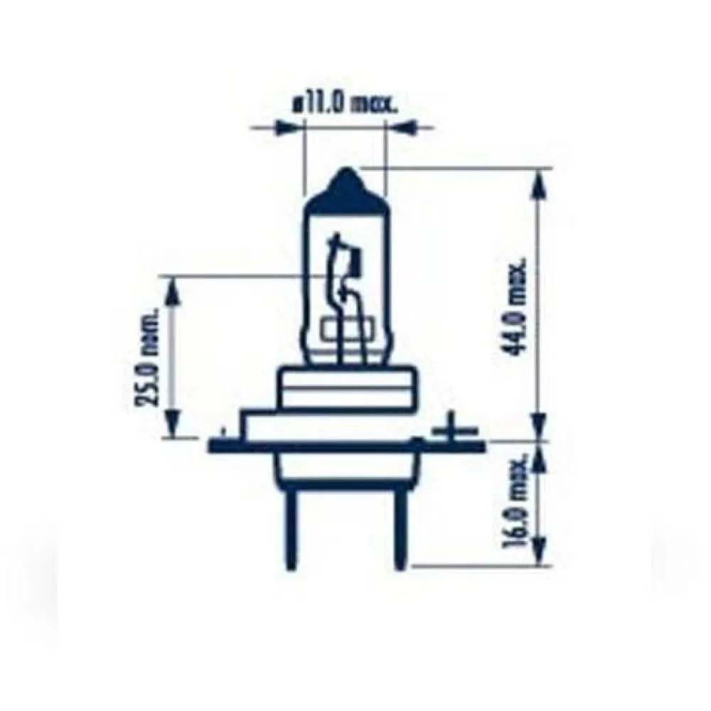 NARVA Coffret H7 RP50+