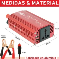 SWISS DRIVE Convertisseur 12v/230v 300w - SWISSDRIV