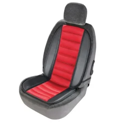 CUSTOMAGIC Couvre siege Starting noir & rouge -
