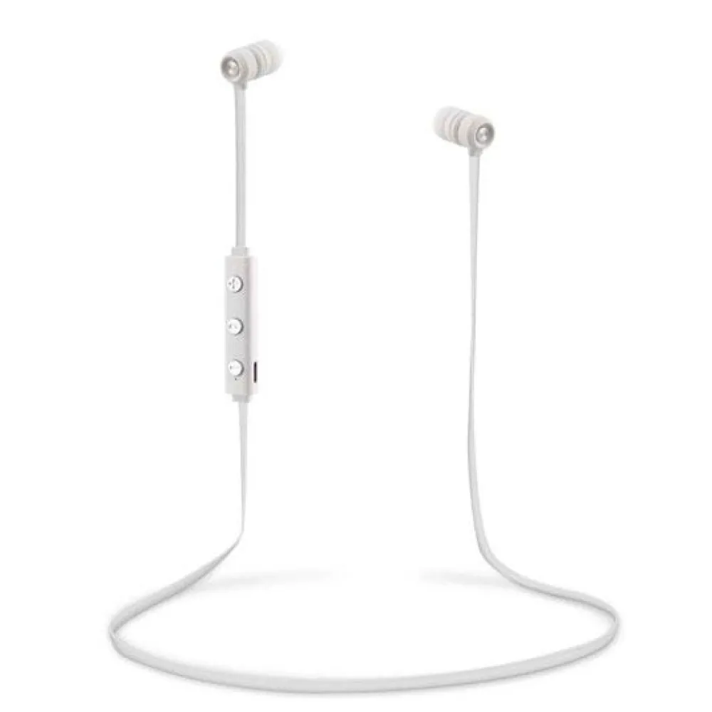 TNB ECOUTEURS BLUETOOTH 4.1 BLANC FLAT - EBFLATWH -