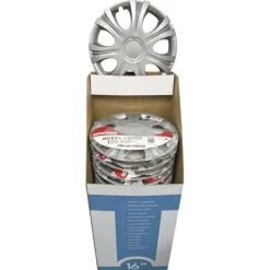 SWISS DRIVE Enjoliveur silver idaho 16 pouces - SWISSDRIV