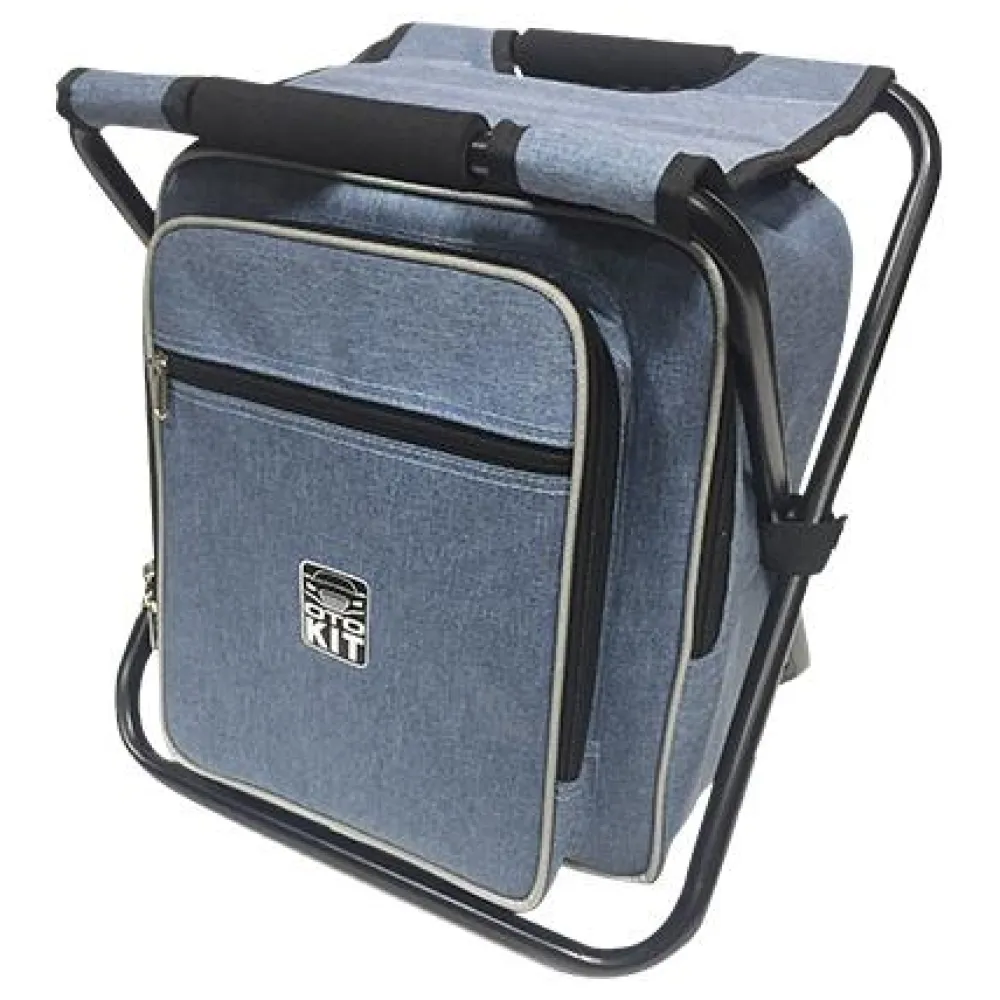 OTOKIT Glacière 2 en 1 Sac à dos isotherme 18L avec siège pliant