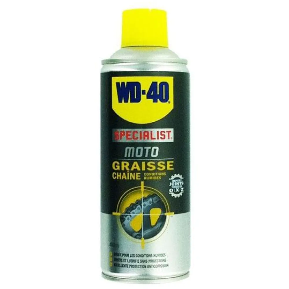 WD40 GRAISSE CHAINE 400ML - SPRAY33788 -