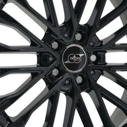 INFINY Jante alu INDIVIDUAL KAMENZ NOIR BRILLANT 8.5x19 pouces 5x45 ET66.5