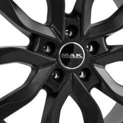 MAK Jante alu HIGHLANDS NOIR MAT 7x17 pouces 5x45 ET63.4