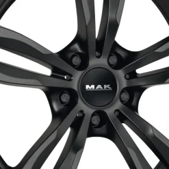 MAK Jante alu LUFT NOIR MAT 7.5x17 pouces 5x34 ET72.6