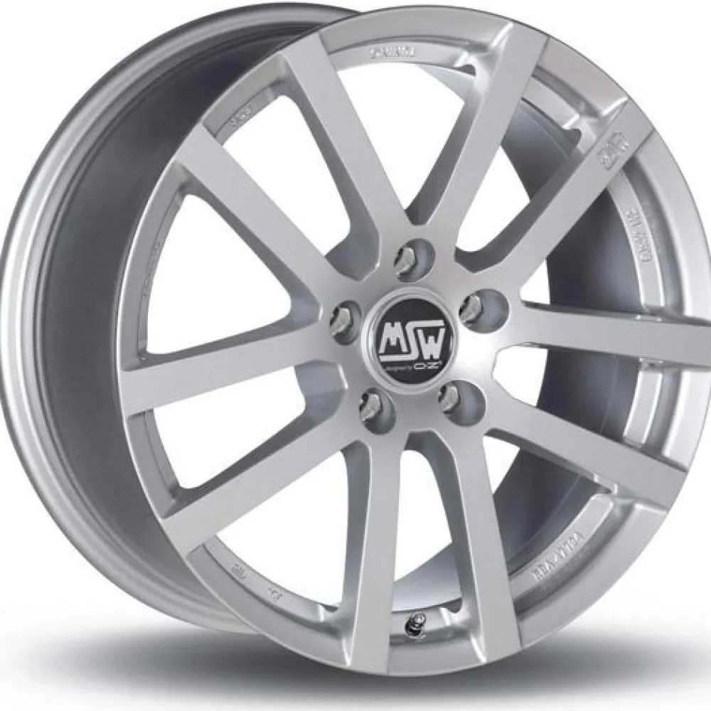 MSW Jante alu 22 ARGENT 6.5x16 pouces 5x45 ET57.1