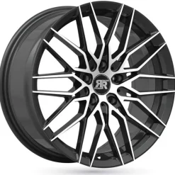 RACER Jante alu RAPTOR NOIR BRILLANT FACE POLIE 7x16 pouces 4x35 ET60.1
