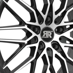 RACER Jante alu RAPTOR NOIR BRILLANT FACE POLIE 7x16 pouces 4x35 ET60.1