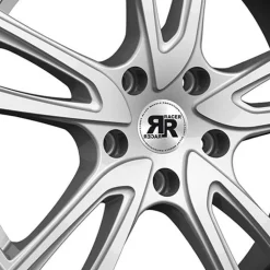 RACER Jante alu WAVE LIGHT ARGENT 8x18 pouces 5x42 ET63.4