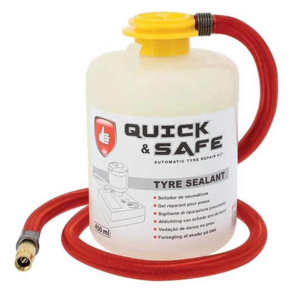 QUICK&SA Kit anti crevaison automatique 450 ml -