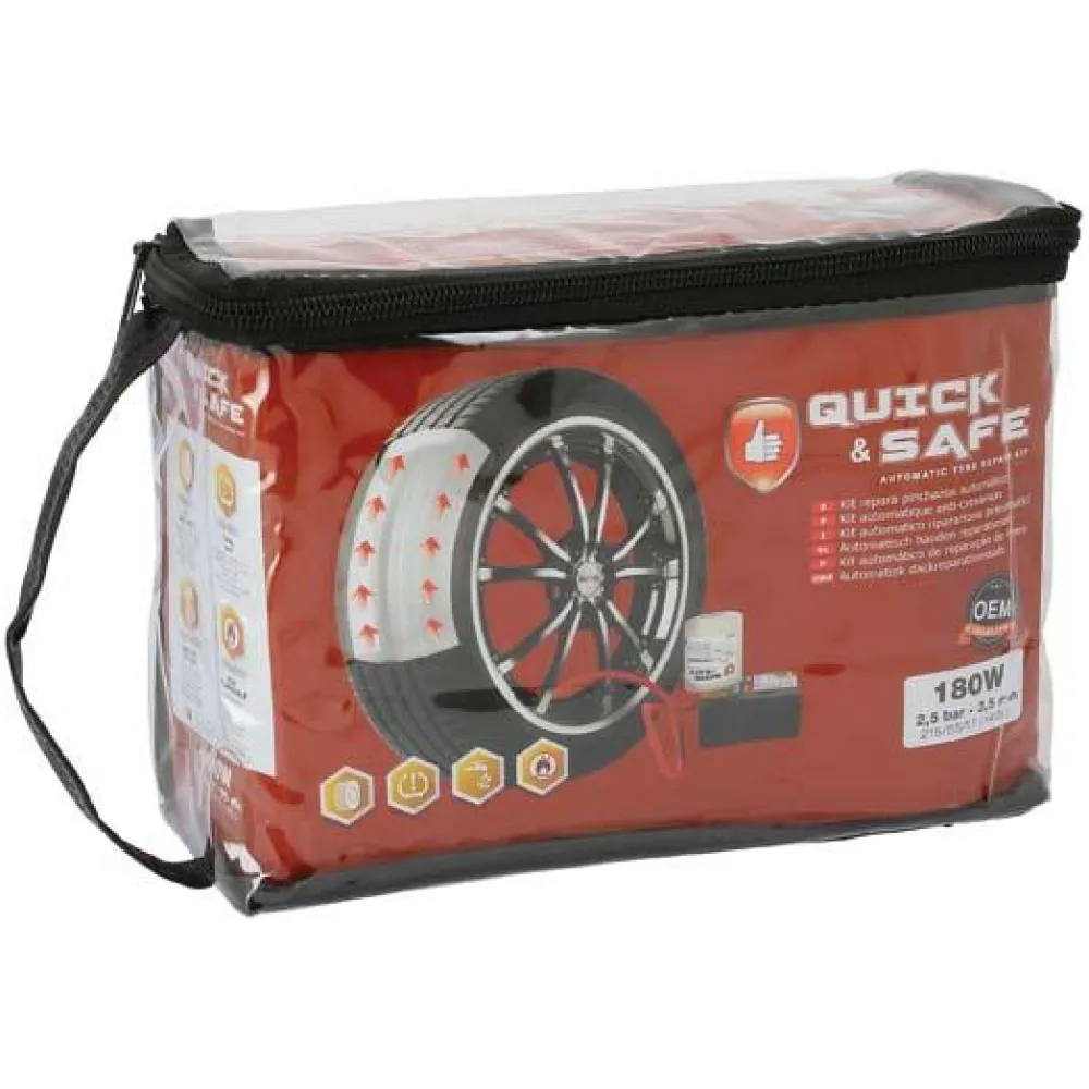 QUICK&SA Kit anti crevaison automatique 450 ml -