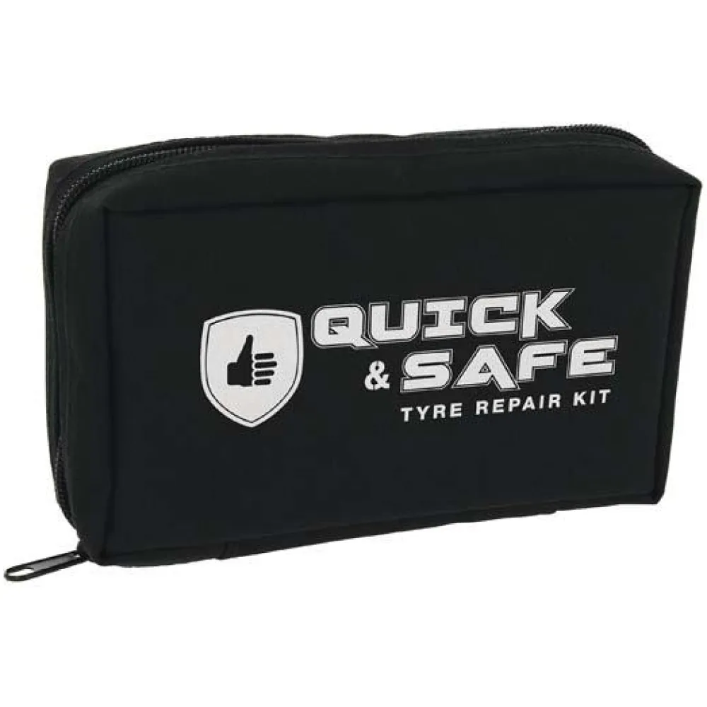 QUICK&SA Kit de reparation pneu complet 14pcs avec co2 -