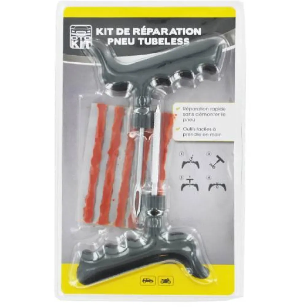 OTOKIT Kit de réparation pneu Tubeless -