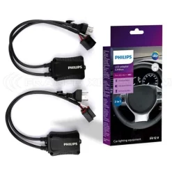 PHILIPS Lot de 2 ADAPTATEURS LED-CANbus 3 en 1 H4