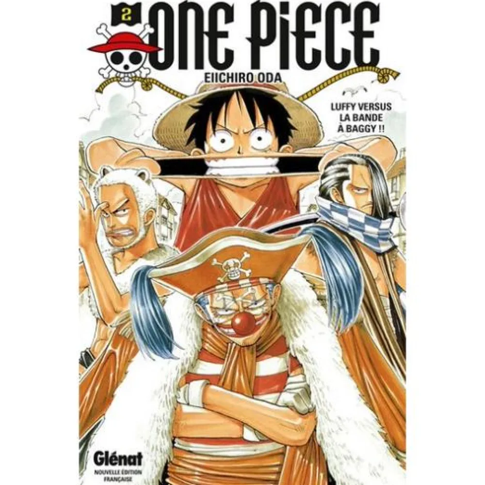 Enfant GLENAT MANGA One Piece - Tome 02 - Luffy versus la bande à Baggy !!