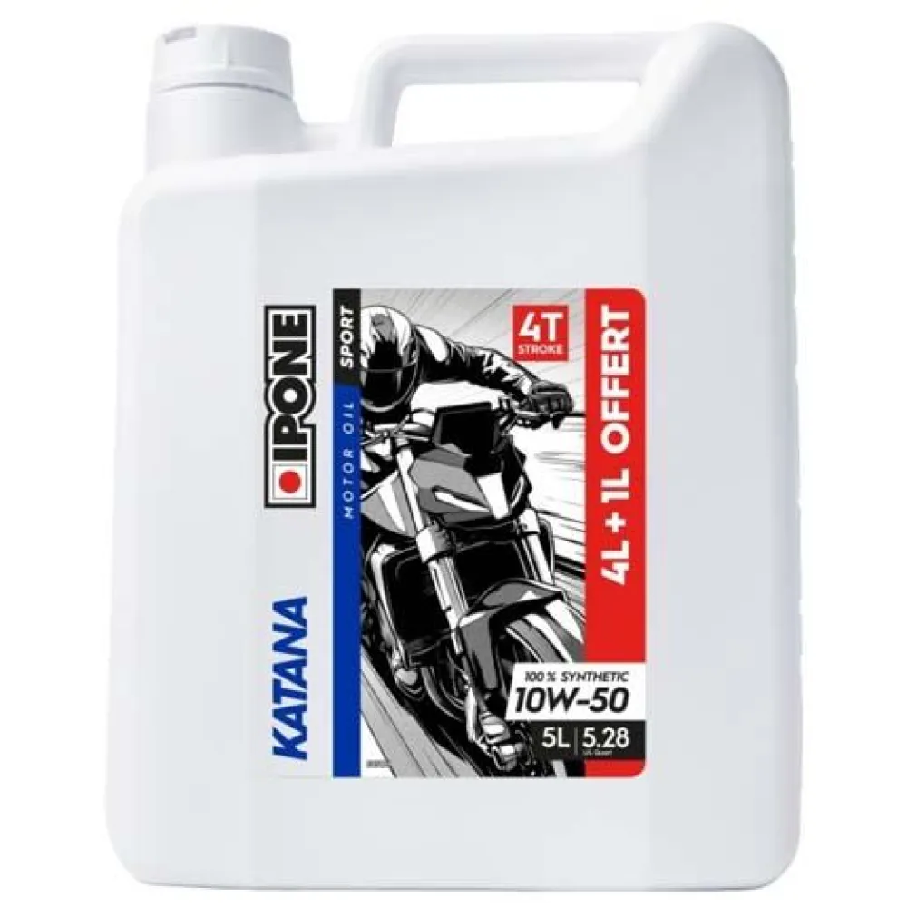 IPONE PROMO 4L+1L KATANA 10W-50 -