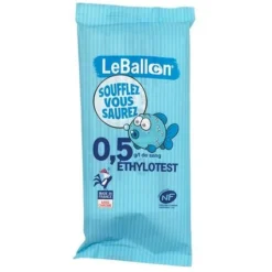 JMB Éthylotest classique sans Chrome à usage unique -